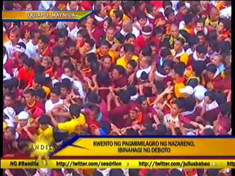 Nazarene devotees share experiences