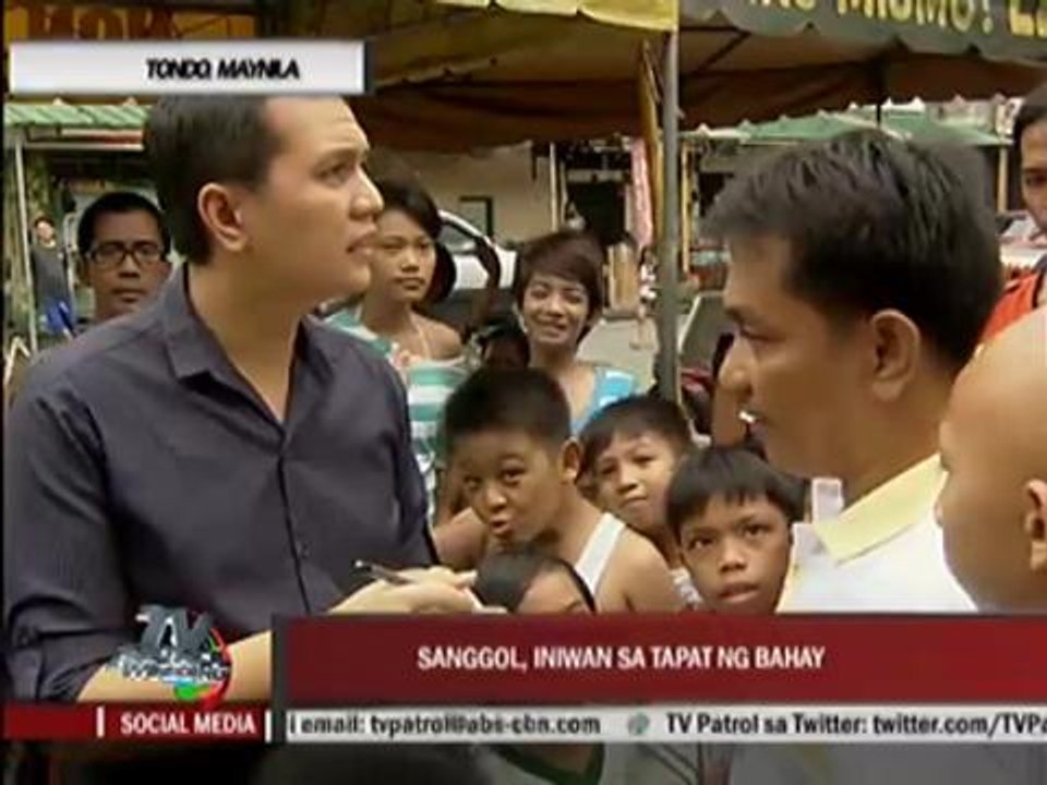 Baby abandoned in Tondo