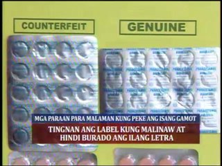 Public warned on fake meds