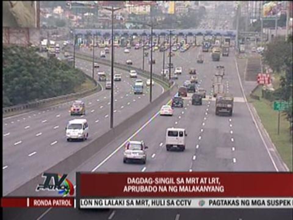 Malacañang okays MRT, LRT fare hike