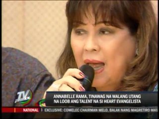 Annabelle Rama calls Heart Evangelista an 'ingrate'