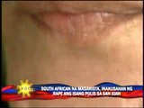 SAfrican masseuse charges San Juan cop with rape