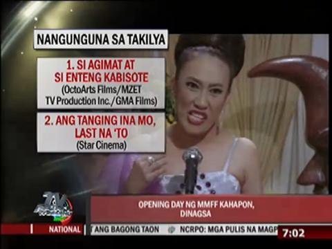 MMFF entries cash in on ticket sales