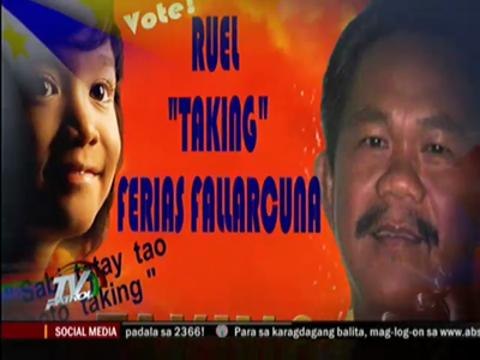 Bayan Patroller reports unauthorized image on campaign materials