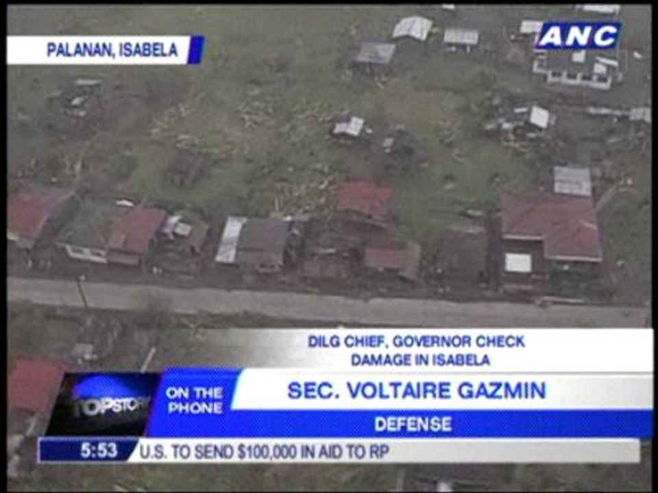 Juan' ravages Palanan, Isabela