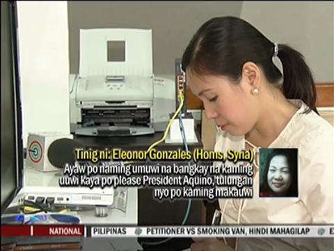 OFWs in Syria seek PNoy’s help