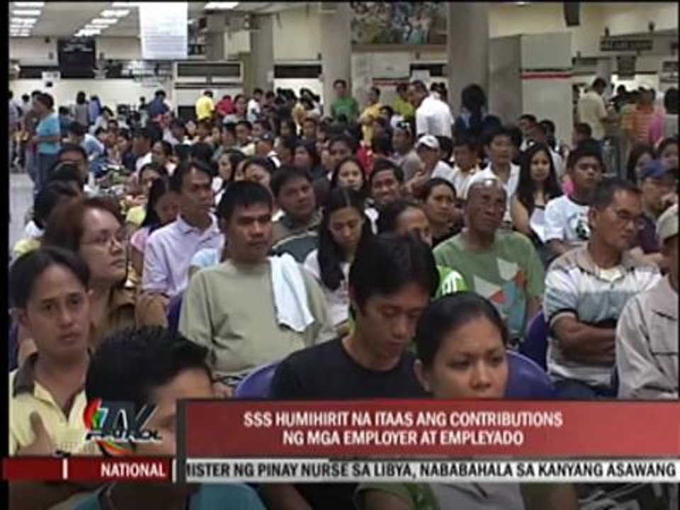 SSS seeks higher contributions
