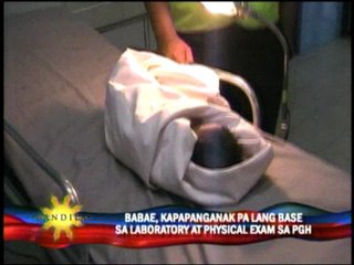 Gulf Air baby's suspected mom now with NBI