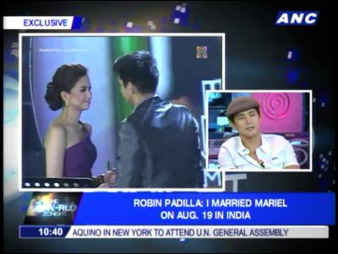 Robin Padilla: I married Mariel in India (full interview)