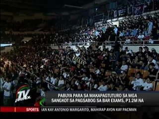 Bar exams blast bounty reaches P1.2M