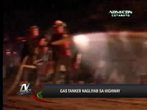Gas tanker explodes in Maguindanao