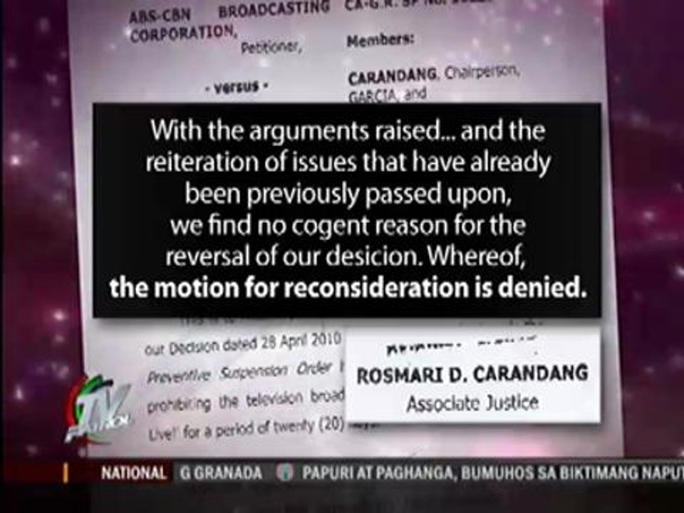 Showtime' wins case vs MTRCB