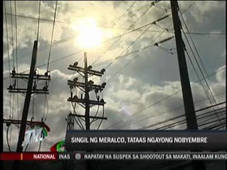 Download Video: Meralco imposes higher rates this November