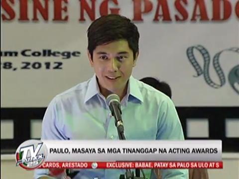 Paolo Avelino shows off singing prowess