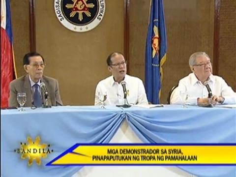 DFA urges OFWs to leave Syria