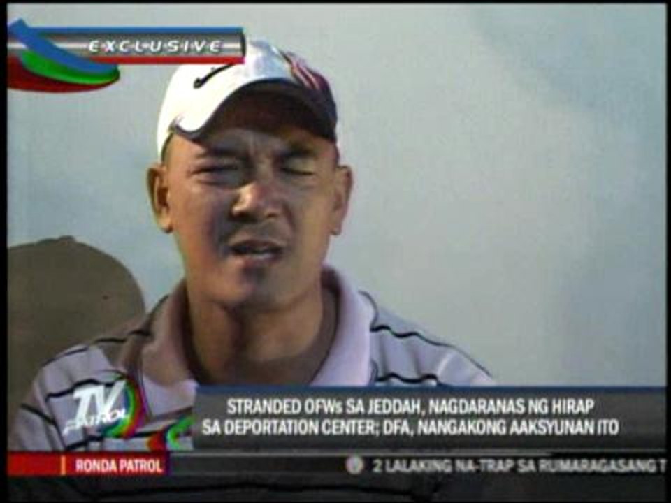 Situation of runaway OFWs in Saudi center caught on cam