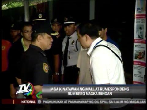 SM Cubao delays fire probers' entry to basement