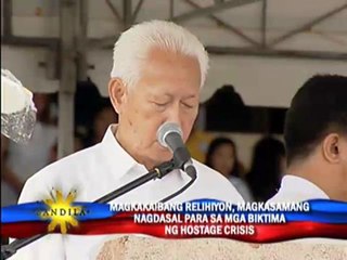 Ecumenical service held in honor of hostage victims