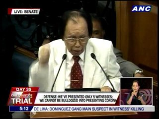 Cuevas: Don't bulldoze us to show Corona