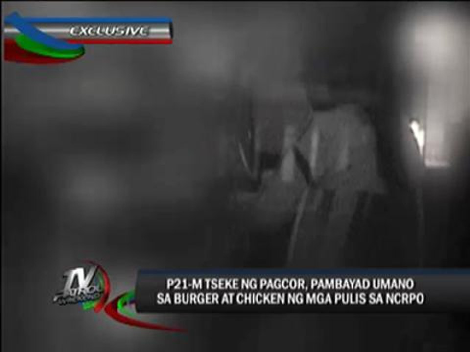 PAGCOR's P21-M hamburger donation to cops bared