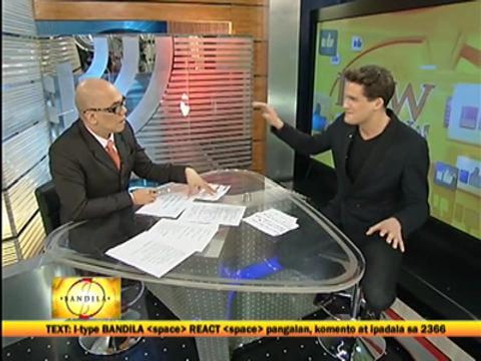 Vocal quartet 'Blake' serenade Boy Abunda