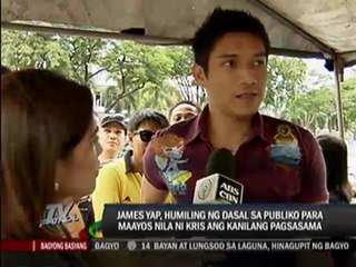 I miss my family! - James Yap