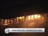 Fire razes Caloocan mall