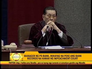 PS Bank manager casts doubt on Corona bank records