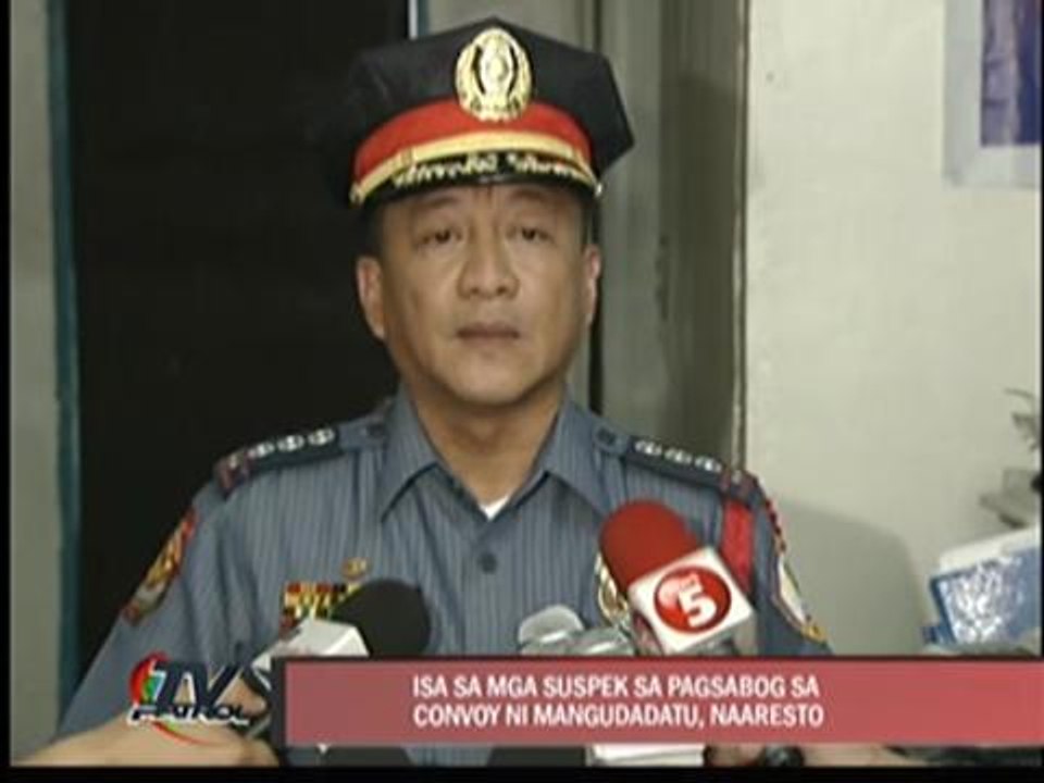 Tacurong blast suspect arrested