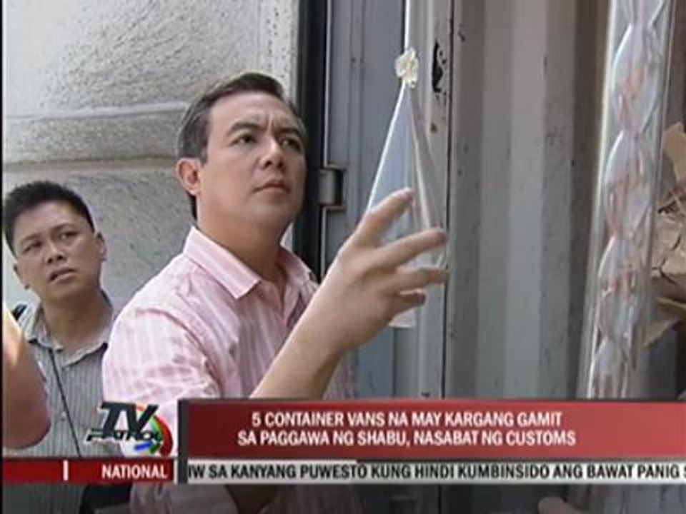 Customs seize P37M 'shabu' ingredients