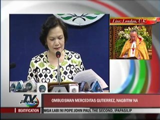 Merci quits post on eve of Senate trial