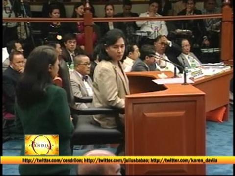 Corona SALNs submitted to impeachment court