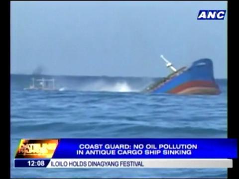 Vessel sinks off Antique