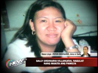 Sally Ordinario Villanueva surprised at seeing family - father