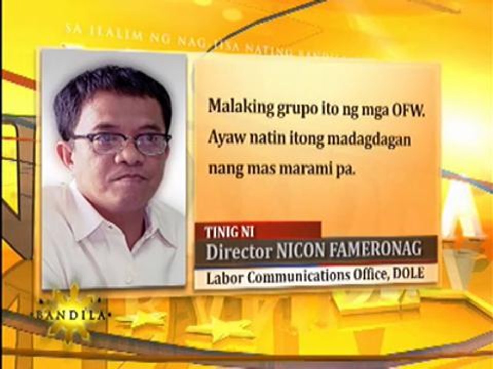 Recruiters asked to pay airfare for stranded Saudi OFWs