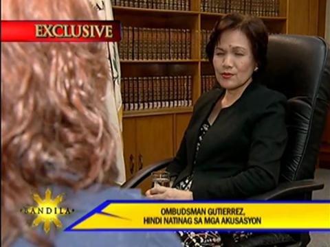 Gutierrez insists no strong evidence against her