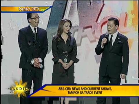 ABS-CBN news shows featured in trade event