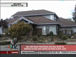 Download Video: ABS-CBN News traces alleged Ligot houses in US