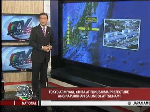 Tokyo and Miyagi most devastated after quake, tsunami