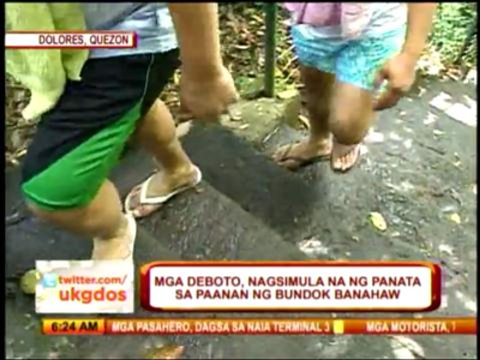Devotees flock to Mt. Banahaw