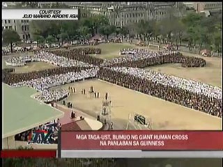 Thomasians bid for world's largest human cross
