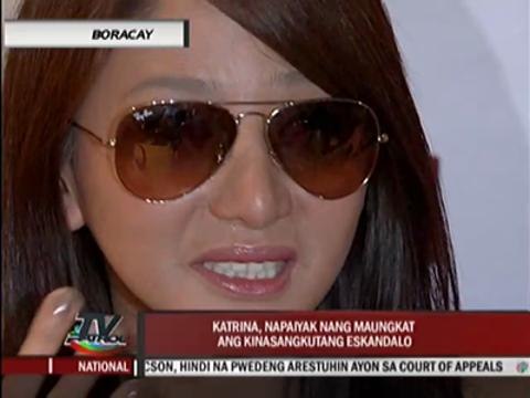 Dancer's bra comes off during Boracay show