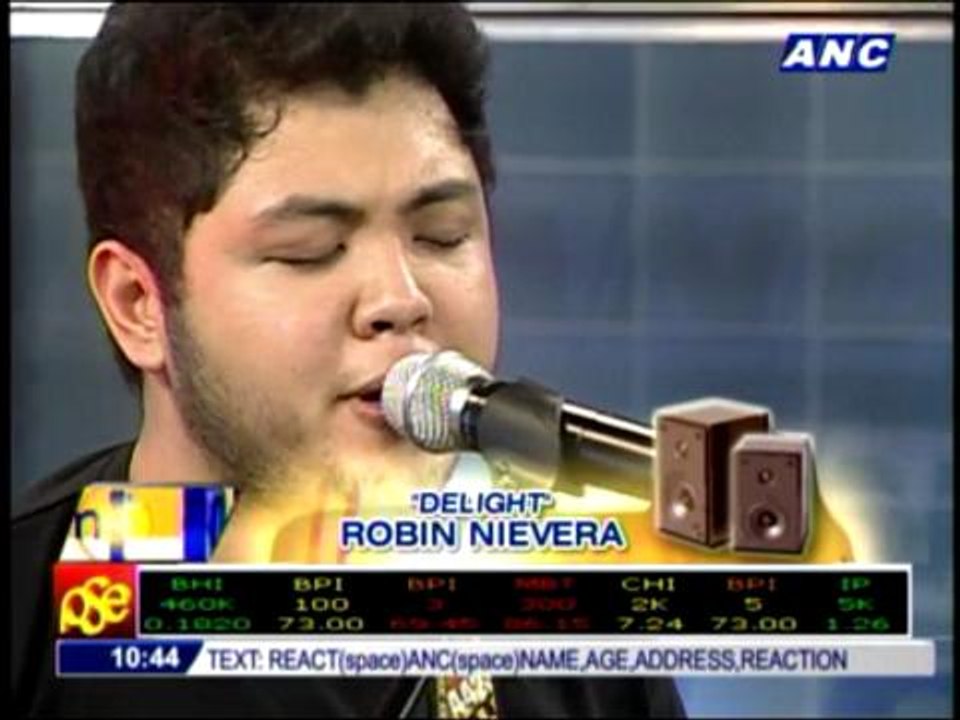 Robin Nievera performs 'Delight'