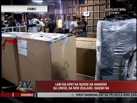 Remains of 4 Pinoy casualties in Zealand quake home