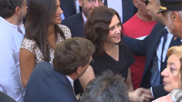 Ayuso se estrena como presidenta electa en las Fiestas de la Paloma
