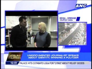 Undocumented Pinoy speaks on identity, winning a Pulitzer