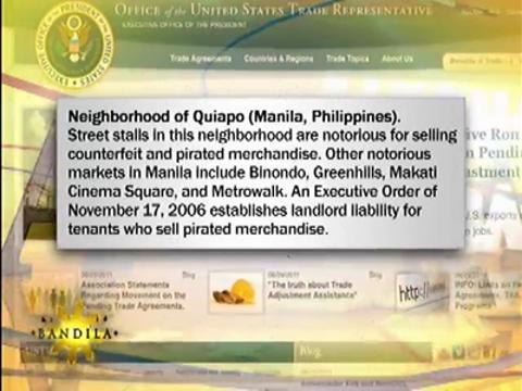 Pirated DVD sale now banned in Quiapo