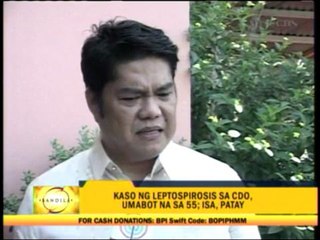 Leptospirosis hits Sendong survivors