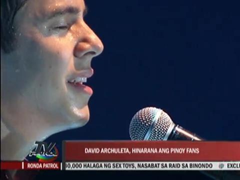 David Archuleta wows Pinoy fans