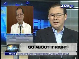 Teditorial: 'Go about it right'